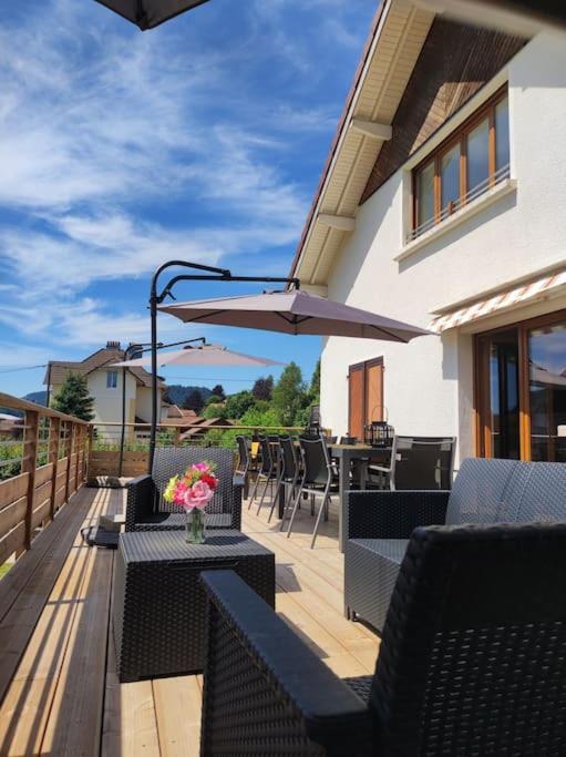 Gite Papillon 6 A14 Personnes - Jacuzzi Gerardmer Luaran gambar
